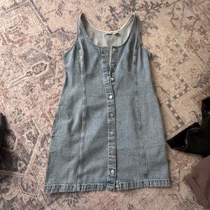Levi's Light Blue Denim Dress with Pockets